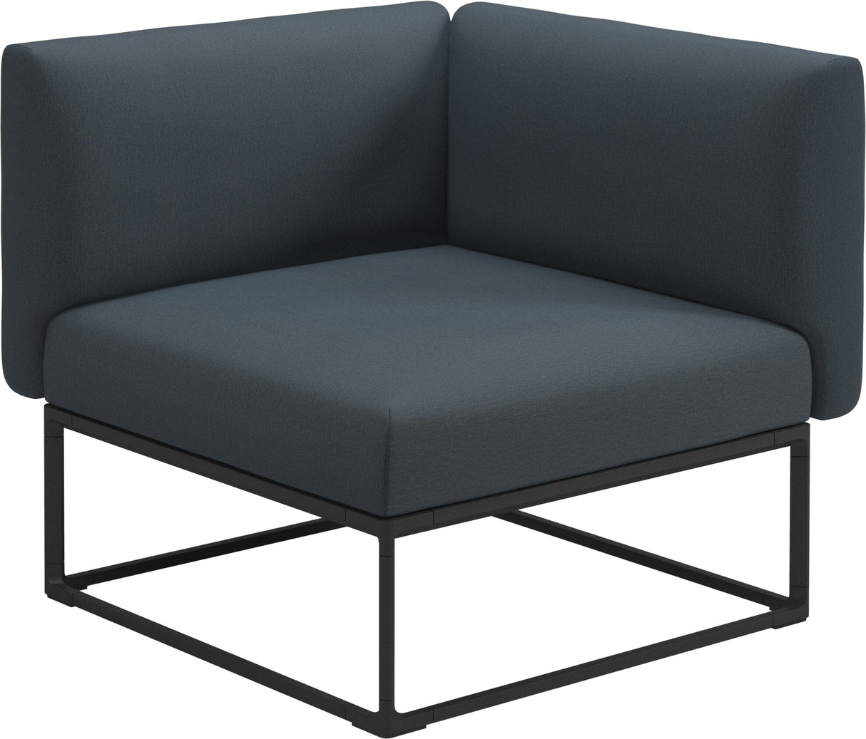 Gloster Maya Corner Unit - Module d'angle 86x86cm Meteor Grade D (ST) Tuck Denim 0157