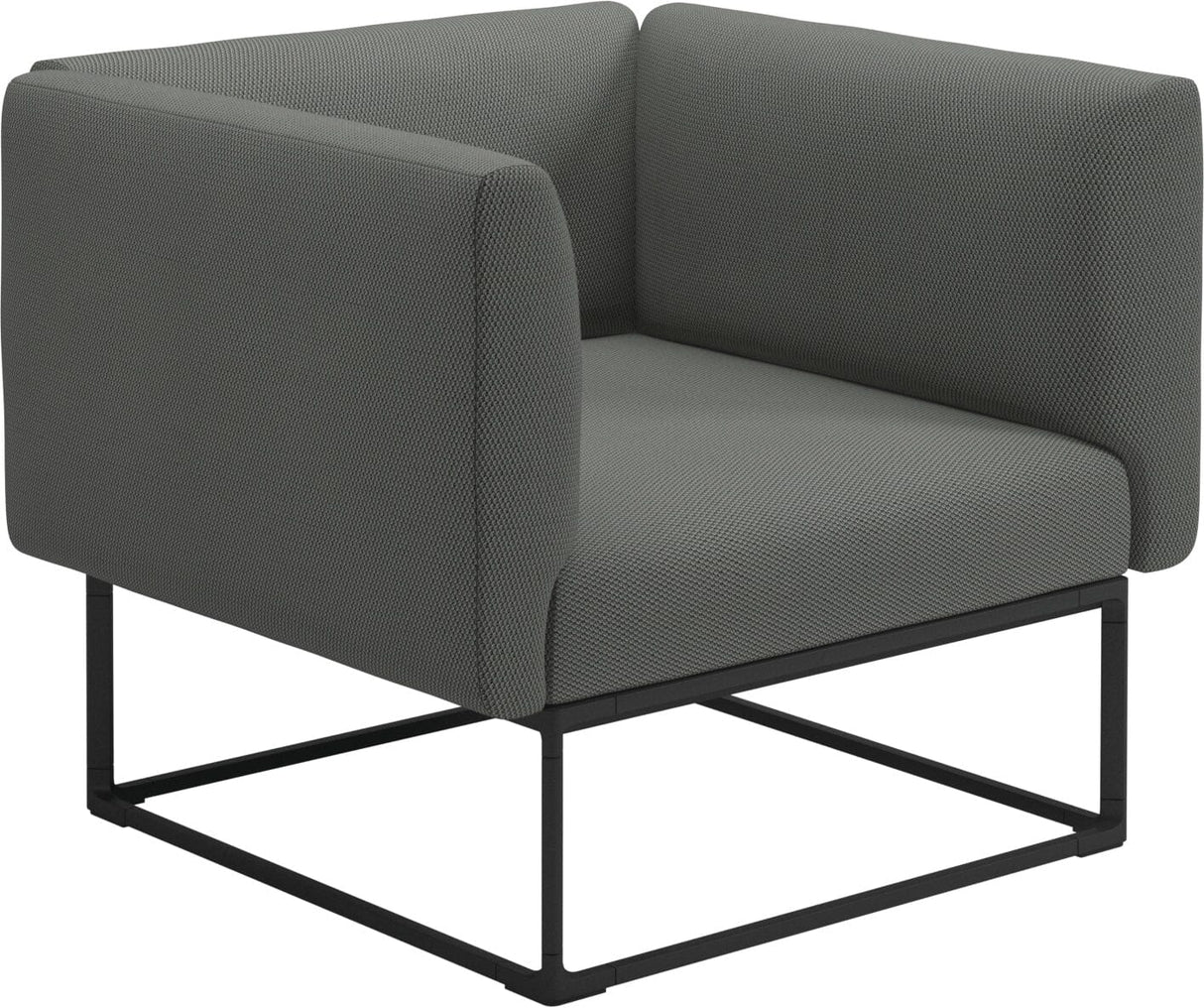 Gloster Maya Fauteuil club - Lounge Chair 97x86cm Meteor Grade C (OP) Lopi Charcoal 0132