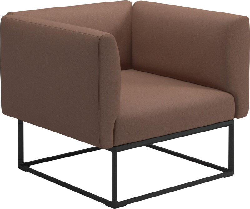 Gloster Maya Fauteuil club - Lounge Chair 97x86cm Meteor Grade D (ST) Tuck Cider 0121 