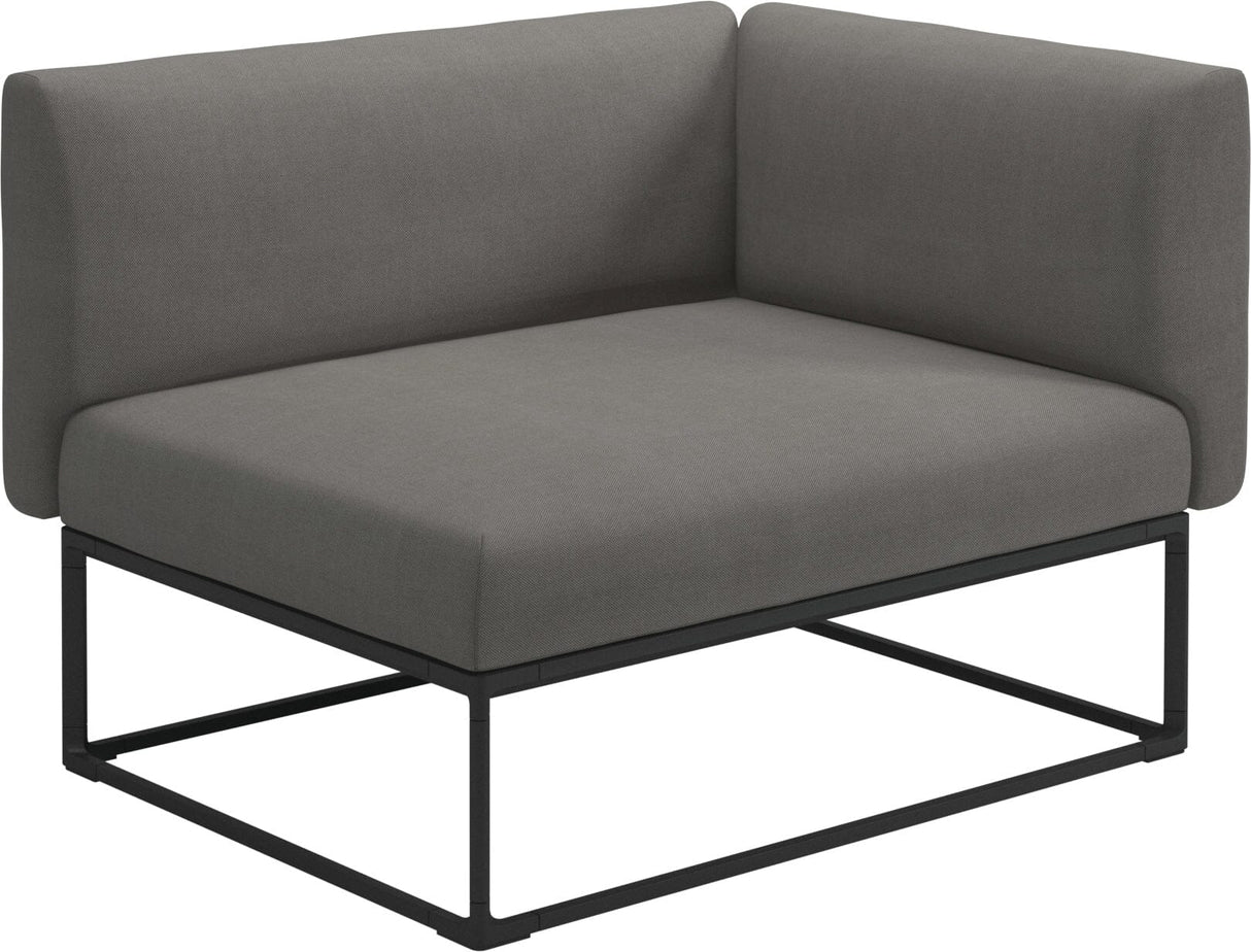 Gloster Maya Left / Right End Unit - Module Gauche / Droite 111x86cm Meteor Grade B (OP) Fife Rainy Grey 0044