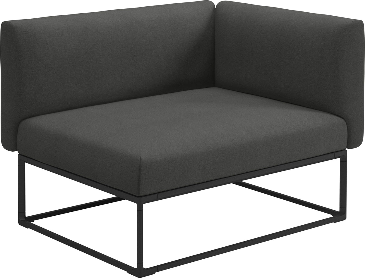 Gloster Maya Left / Right End Unit - Module Gauche / Droite 111x86cm Meteor Grade B (WR) Blend Coal 0144