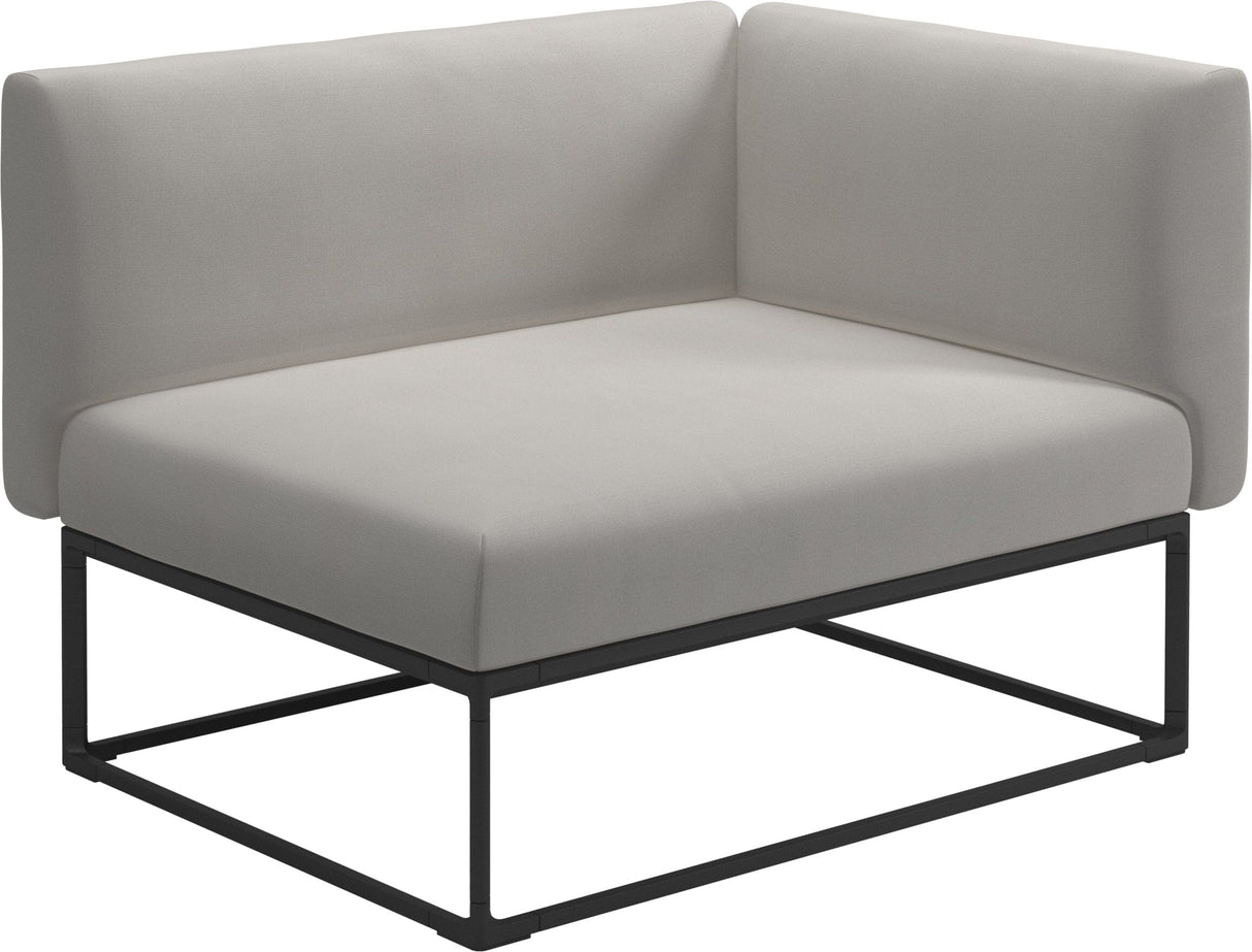 Gloster Maya Left / Right End Unit - Module Gauche / Droite 111x86cm Meteor Grade B (WR) Blend Linen 0146