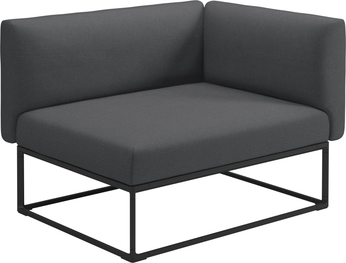 Gloster Maya Left / Right End Unit - Module Gauche / Droite 111x86cm Meteor Grade B (WR) Cameron Anthracite 0001