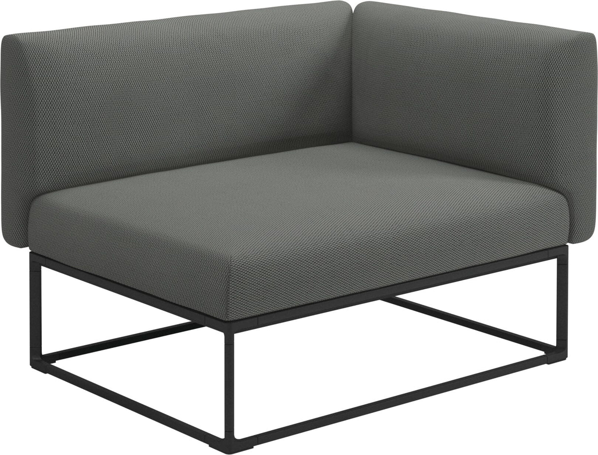 Gloster Maya Left / Right End Unit - Module Gauche / Droite 111x86cm Meteor Grade C (OP) Lopi Charcoal 0132