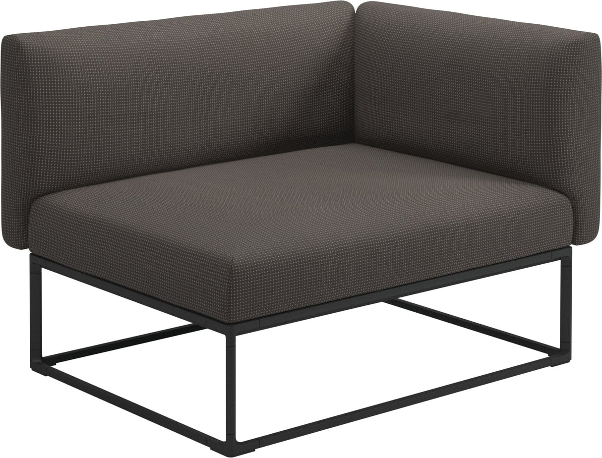 Gloster Maya Left / Right End Unit - Module Gauche / Droite 111x86cm Meteor Grade C (OP) Robben Charcoal 0083