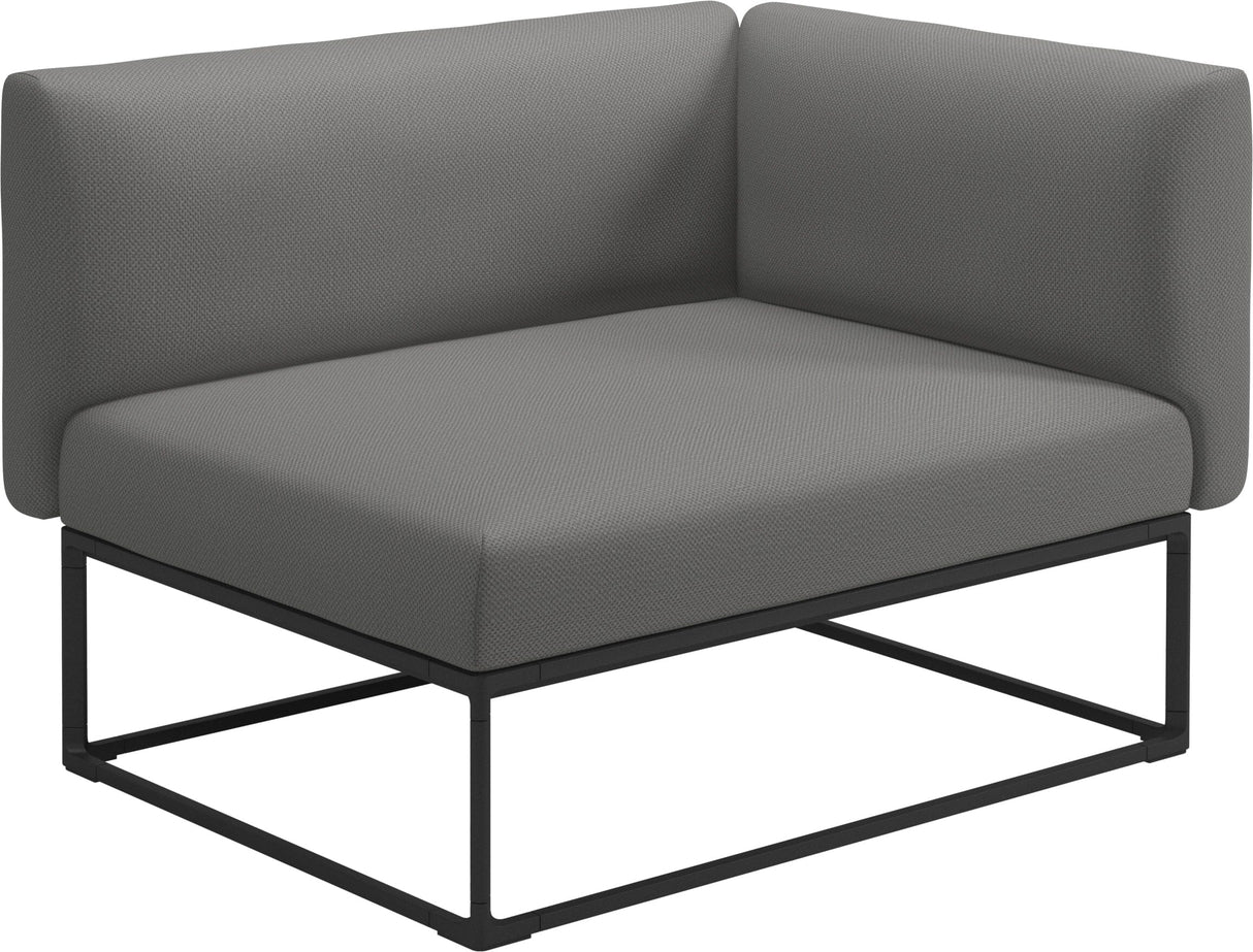 Gloster Maya Left / Right End Unit - Module Gauche / Droite 111x86cm Meteor Grade D (ST) Dot Putty 0156