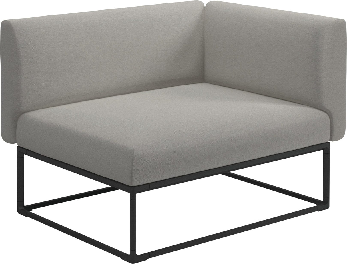 Gloster Maya Left / Right End Unit - Module Gauche / Droite 111x86cm Meteor Grade D (ST) Tuck Malt 0122