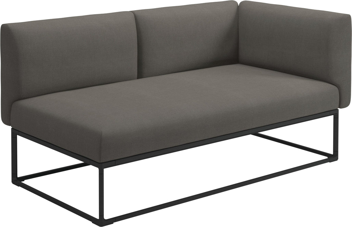 Gloster Maya Left / Right End Unit - Module Gauche / Droite 161x86cm Meteor Grade B (OP) Fife Nickel 0039