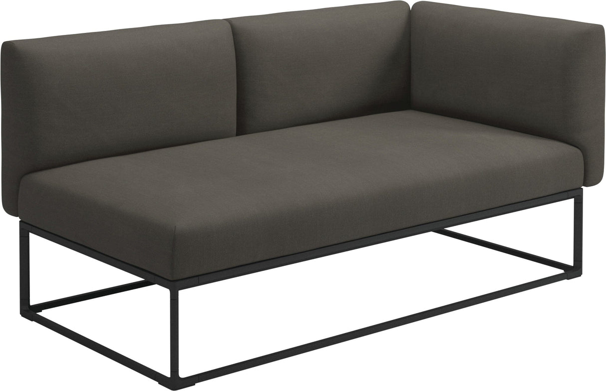 Gloster Maya Left / Right End Unit - Module Gauche / Droite 161x86cm Meteor Grade B (OP) Fife Platinum 0042