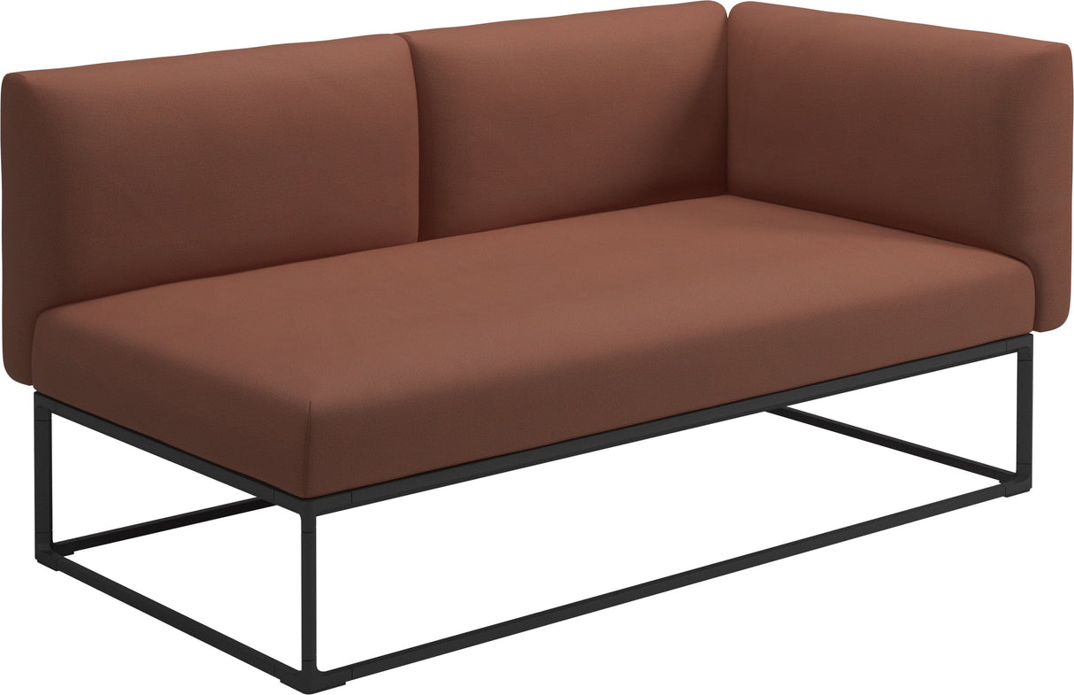 Gloster Maya Left / Right End Unit - Module Gauche / Droite 161x86cm Meteor Grade B (WR) Blend Clay 0143