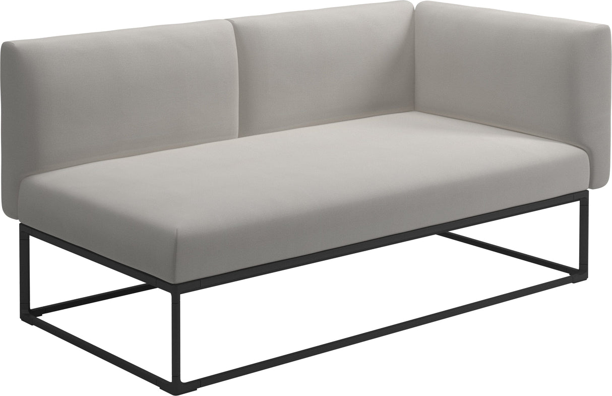 Gloster Maya Left / Right End Unit - Module Gauche / Droite 161x86cm Meteor Grade B (WR) Blend Linen 0146