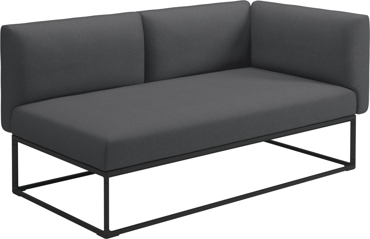 Gloster Maya Left / Right End Unit - Module Gauche / Droite 161x86cm Meteor Grade B (WR) Cameron Anthracite 0001