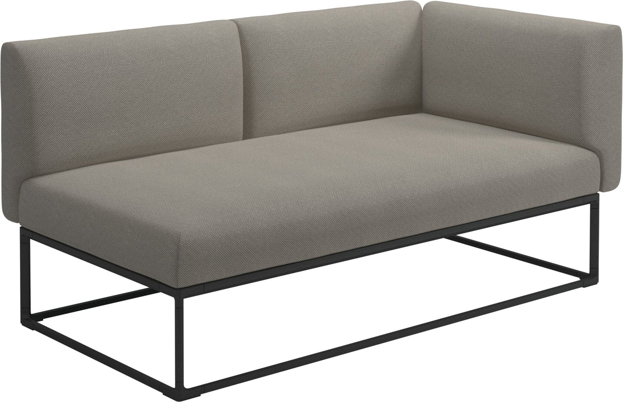 Gloster Maya Left / Right End Unit - Module Gauche / Droite 161x86cm Meteor Grade C (OP) Robben Grey 0085