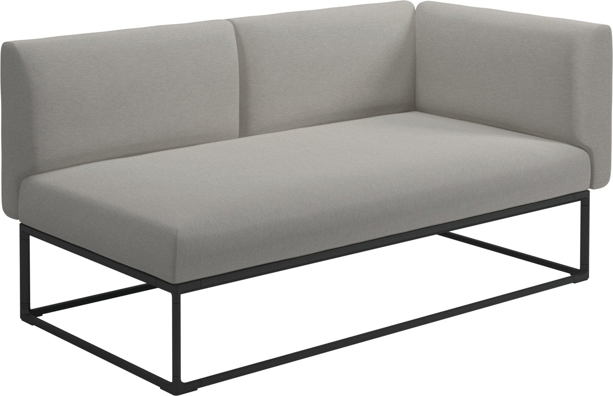 Gloster Maya Left / Right End Unit - Module Gauche / Droite 161x86cm Meteor Grade D (ST) Tuck Malt 0122