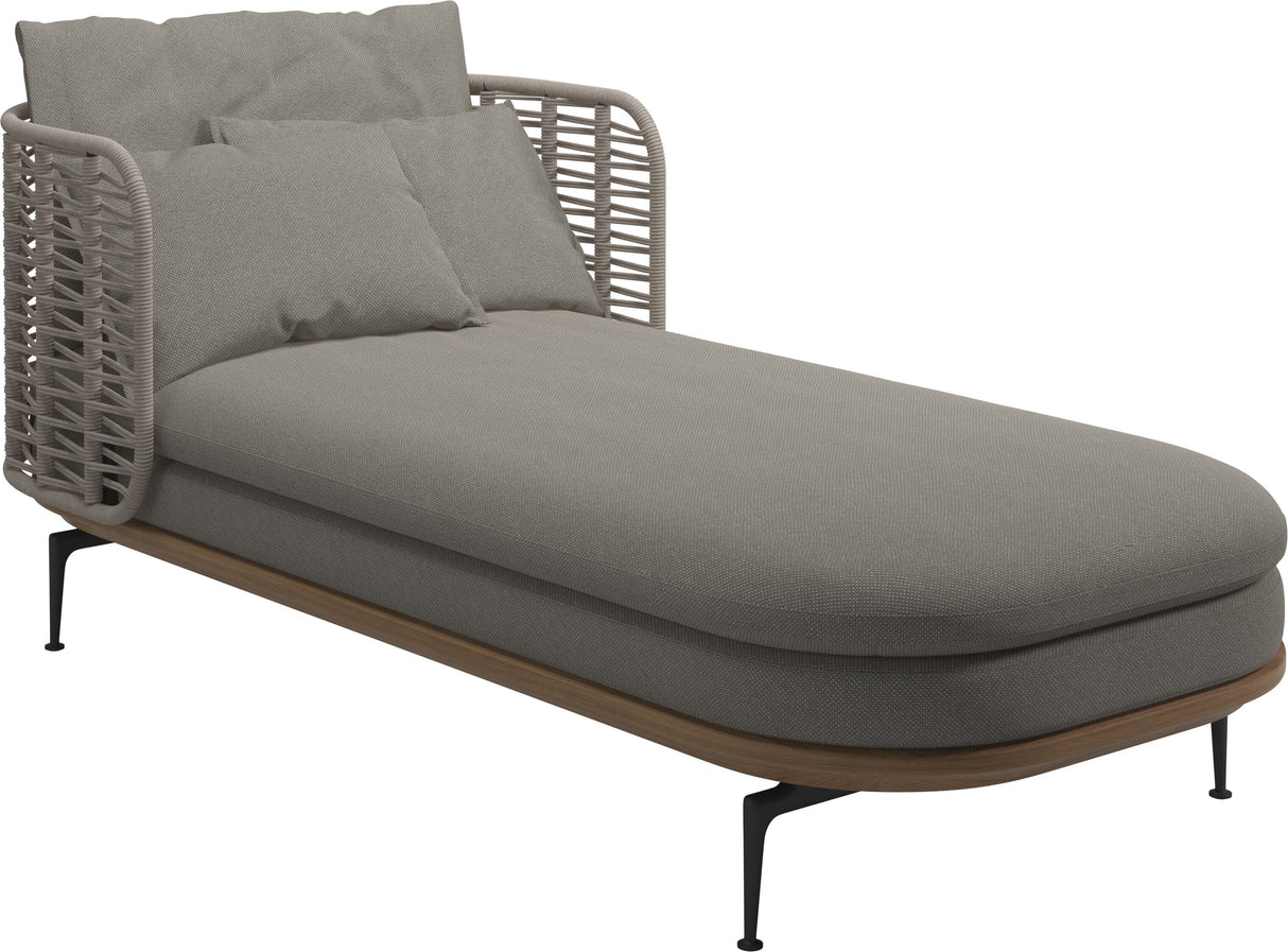 Gloster Mistral Daybed Grade C (OP) Robben Grey 0085