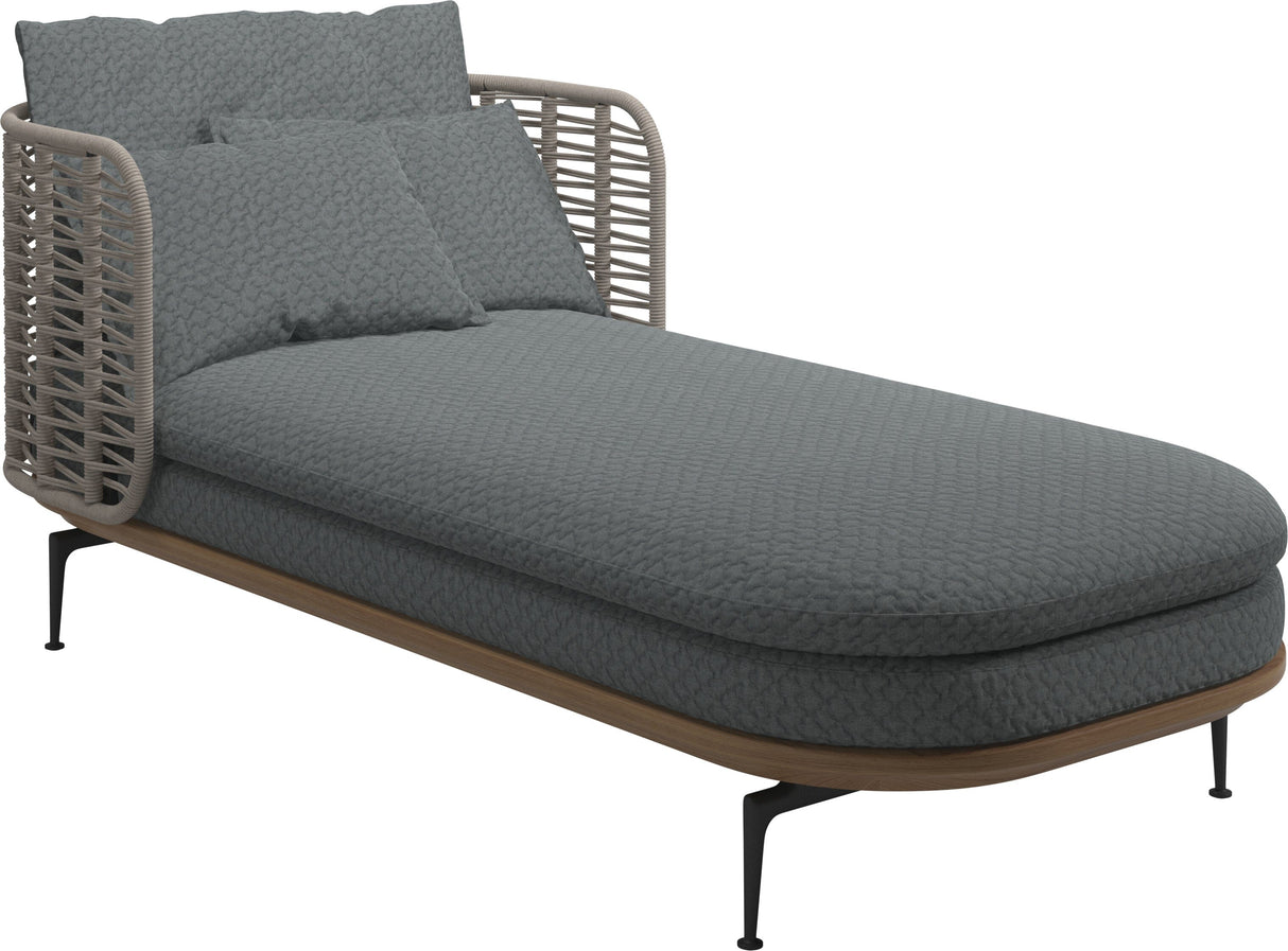 Gloster Mistral Daybed Grade D (ST) Wave Gravel 0159