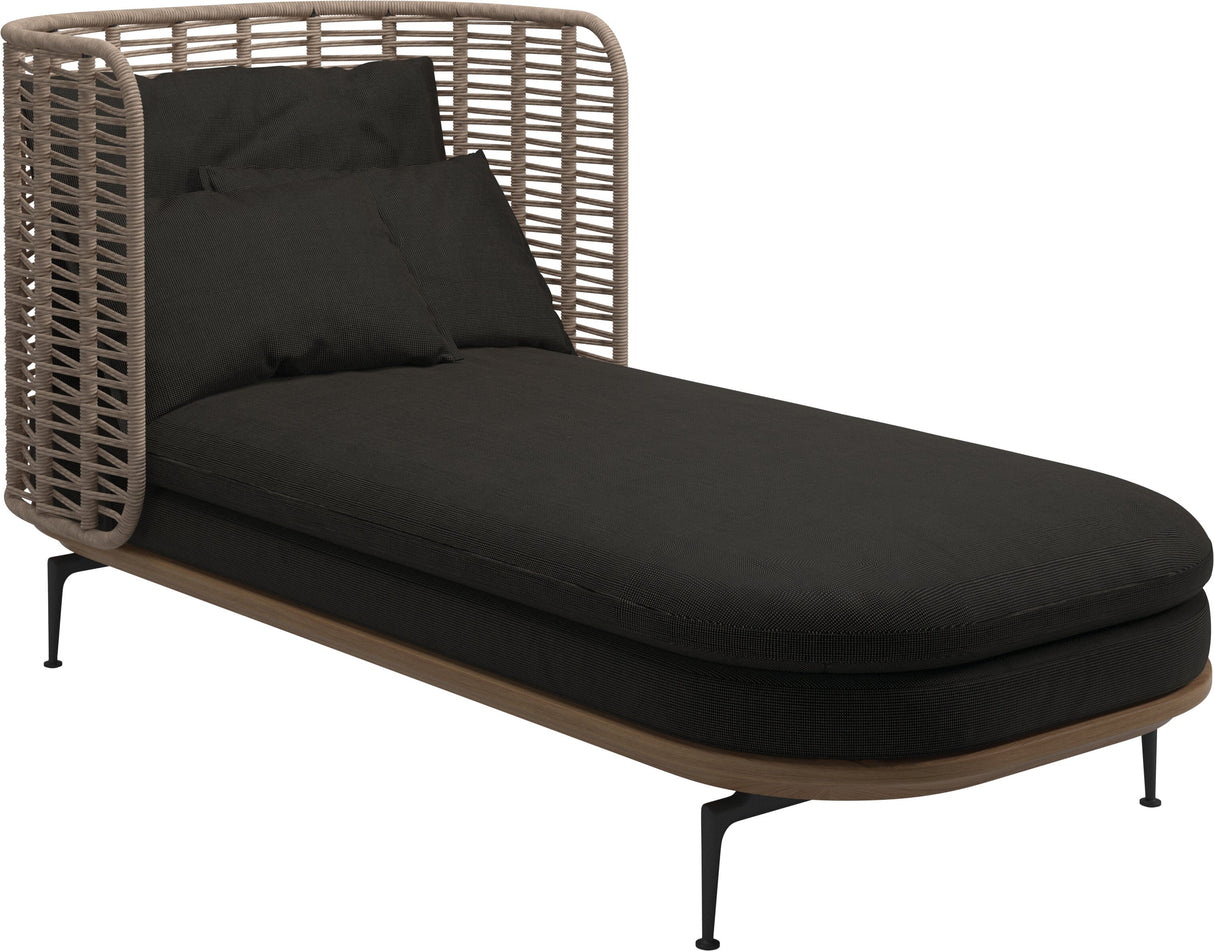 Gloster Mistral Daybed Haut dossier Grade B (OP) Fife Granite 0034