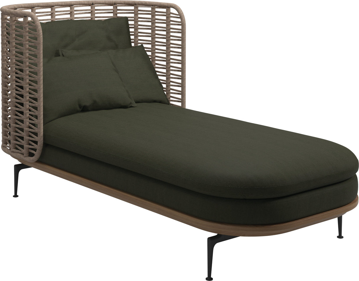 Gloster Mistral Daybed Haut dossier Grade B (OP) Fife Olive 0041