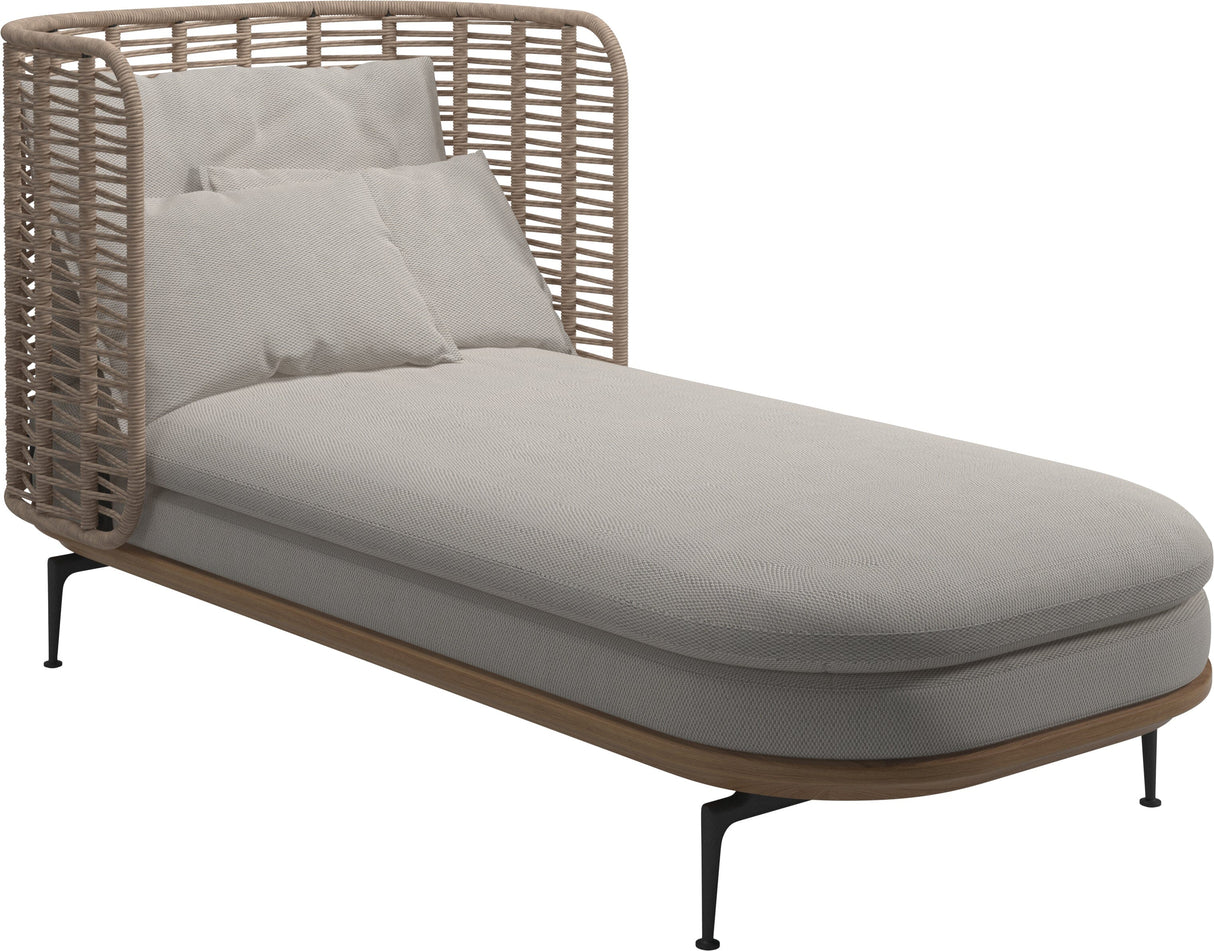 Gloster Mistral Daybed Haut dossier Grade C (OP) Lopi Marble 0134