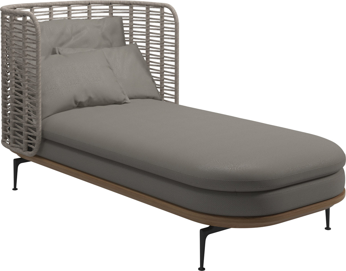 Gloster Mistral Daybed Haut dossier Grade D (ST) Dot Nimbus 0116