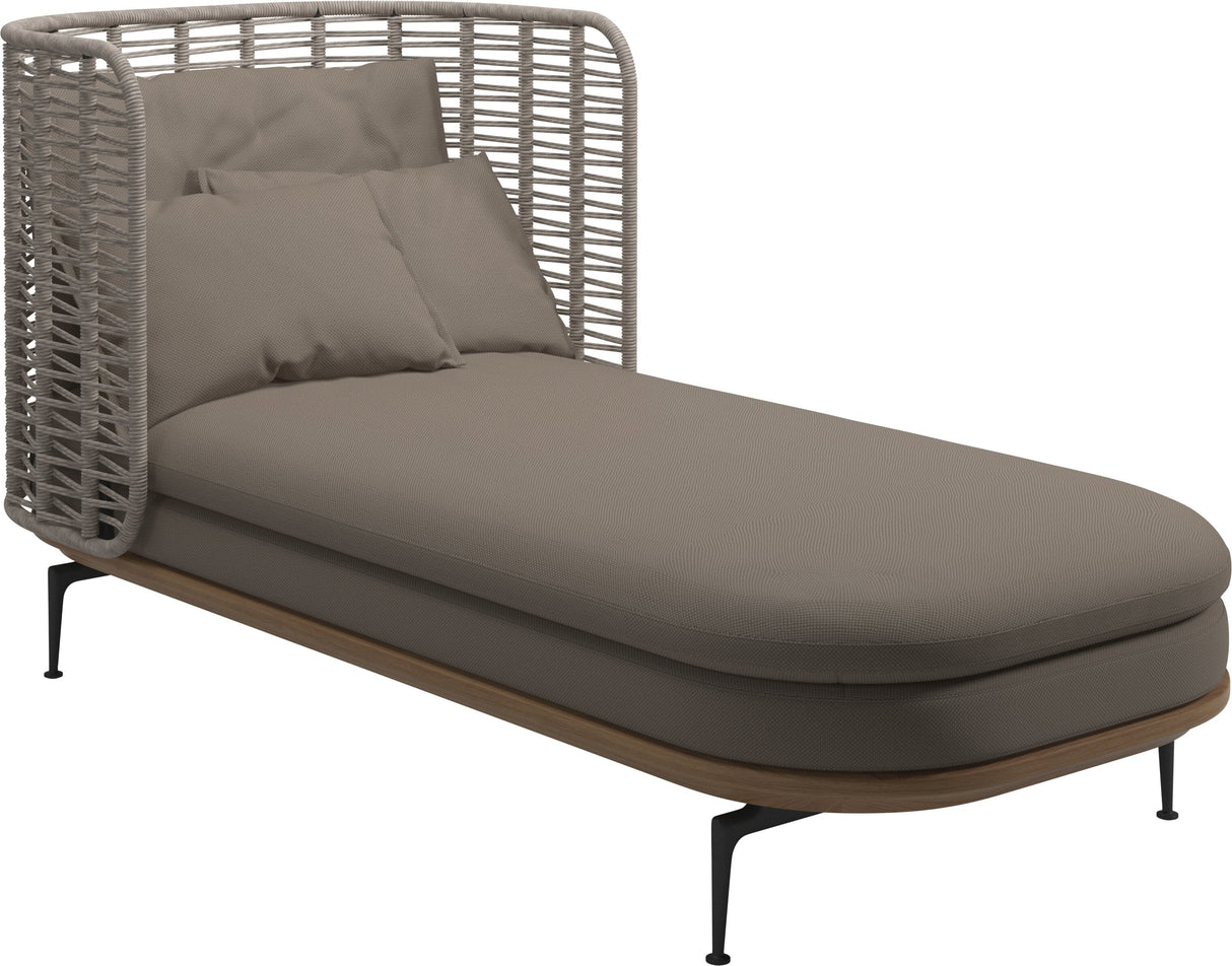 Gloster Mistral Daybed Haut dossier Grade D (ST) Ravel Dune 0118