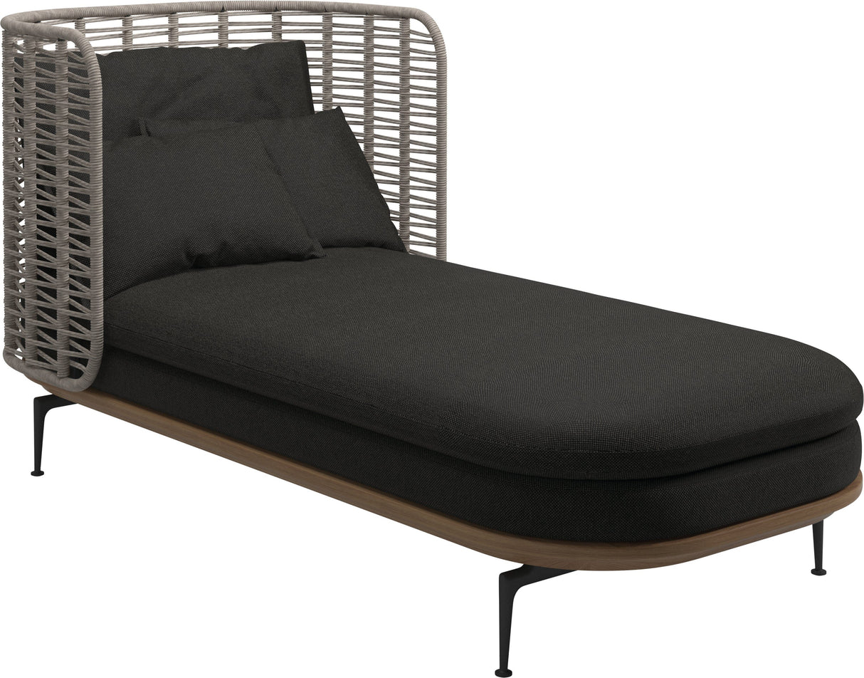 Gloster Mistral Daybed Haut dossier Grade D (ST) Ravel Sable 0120