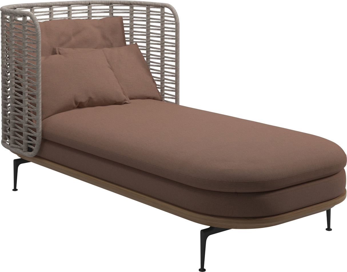 Gloster Mistral Daybed Haut dossier Grade D (ST) Tuck Cider 0121
