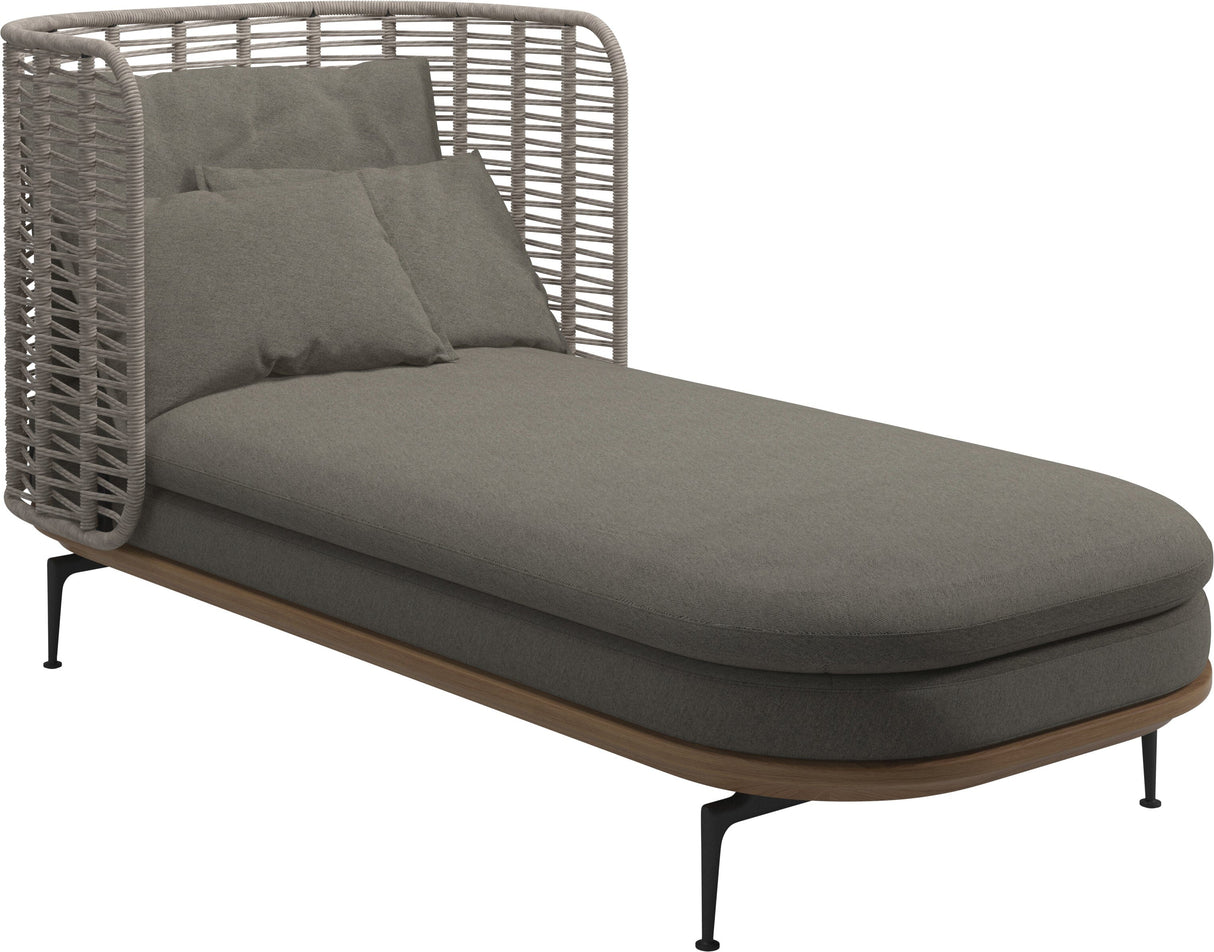 Gloster Mistral Daybed Haut dossier Grade D (ST) Tuck Truflfle 0124