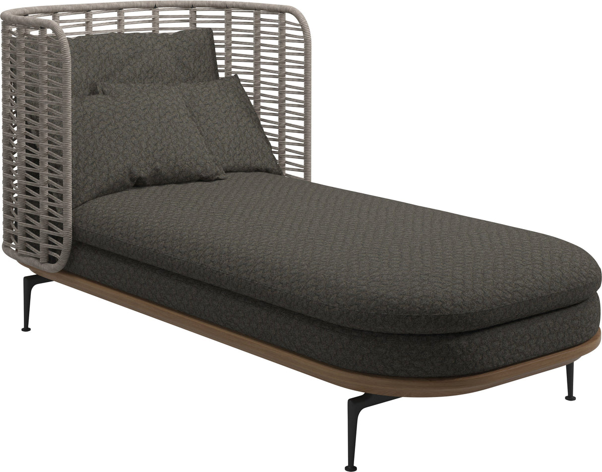Gloster Mistral Daybed Haut dossier Grade D (ST) Wave Quarry 0126