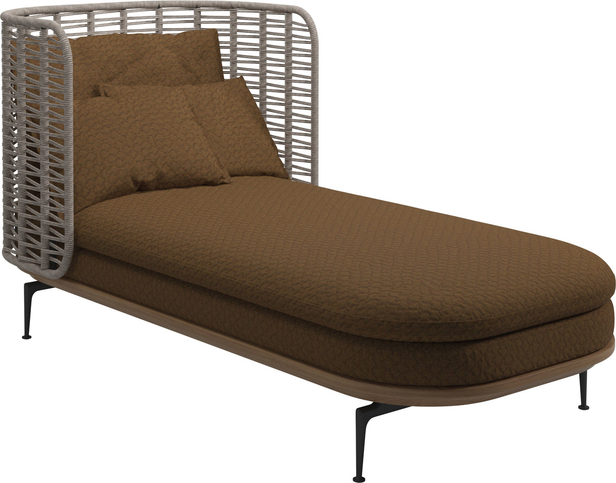 Gloster Mistral Daybed Haut dossier Grade D (ST) Wave Russet 0127