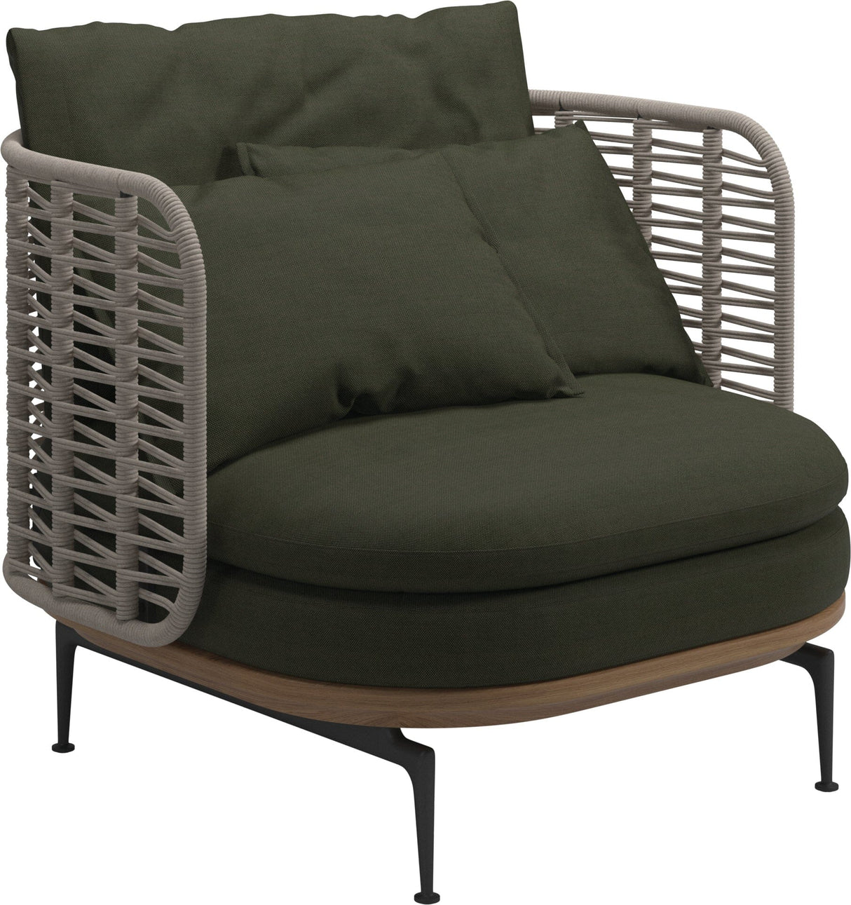 Gloster Mistral Fauteuil club Grade B (OP) Fife Olive 0041