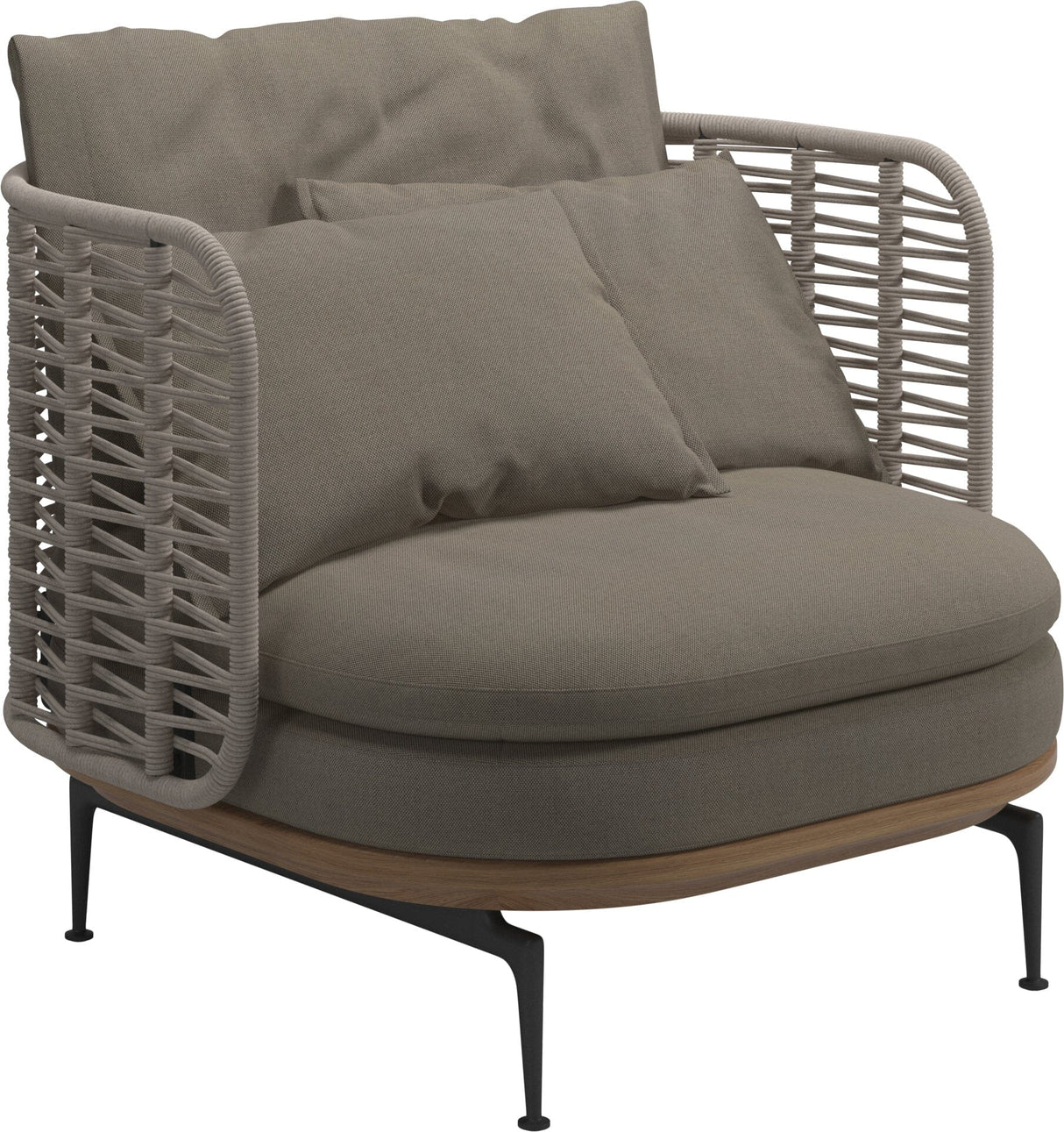 Gloster Mistral Fauteuil club Grade B (WR) Blend Latte 0203