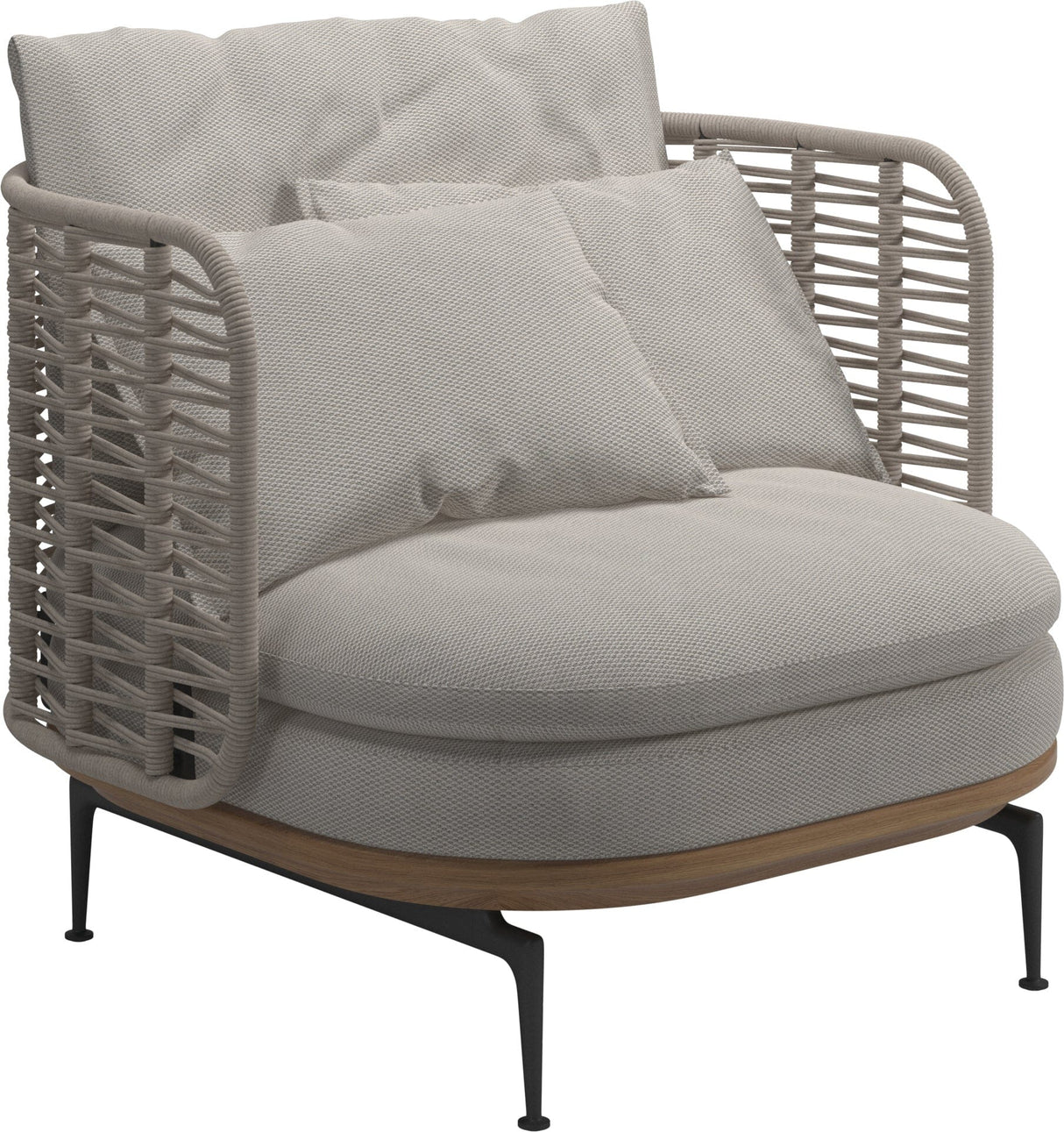 Gloster Mistral Fauteuil club Grade C (OP) Lopi Marble 0134