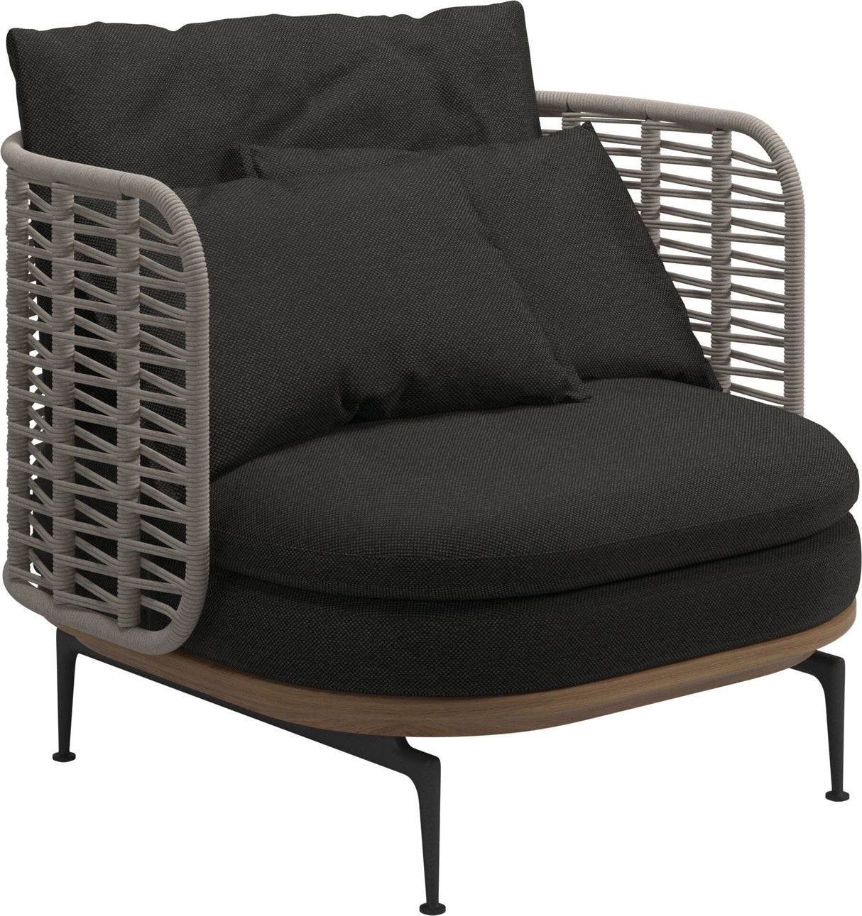 Gloster Mistral Fauteuil club Grade D (ST) Ravel Sable 0120