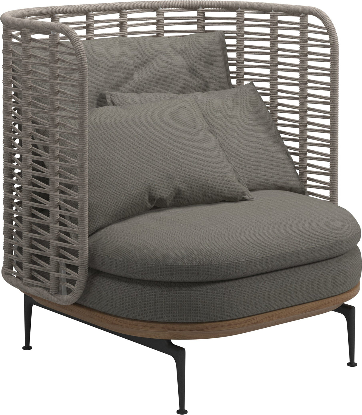 Gloster Mistral Fauteuil club Haut dossier Grade C (OP) Loom 3 Castlerock 0205