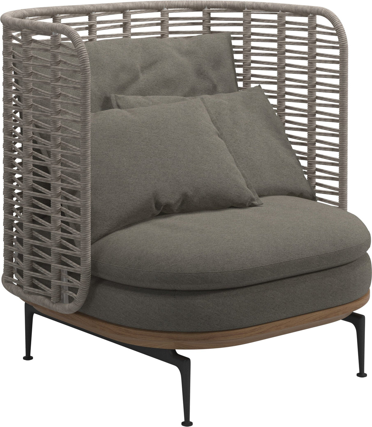 Gloster Mistral Fauteuil club Haut dossier Grade D (ST) Tuck Truflfle 0124