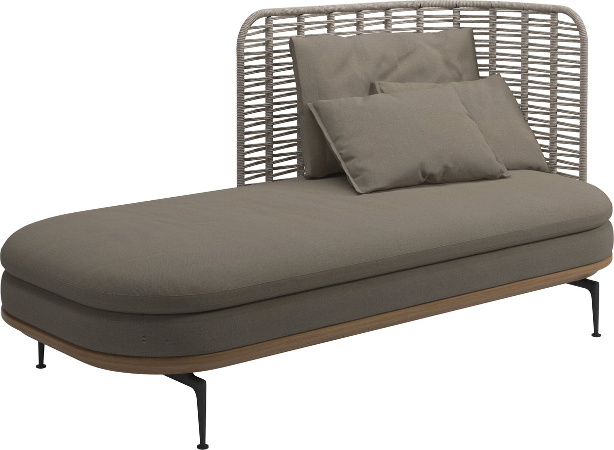 Gloster Mistral Méridienne Droite Haut dossier Grade B (WR) Blend Latte 0203