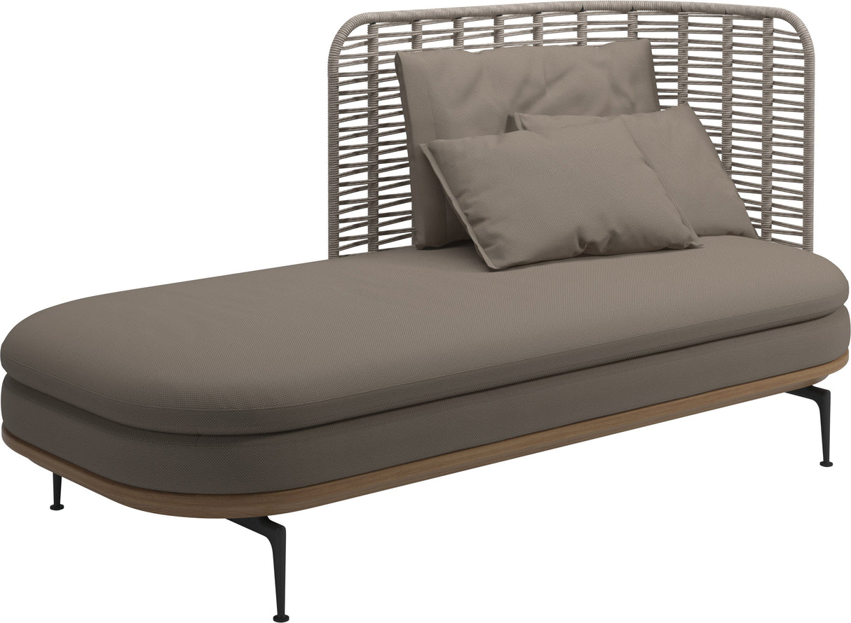 Gloster Mistral Méridienne Droite Haut dossier Grade D (ST) Ravel Dune 0118