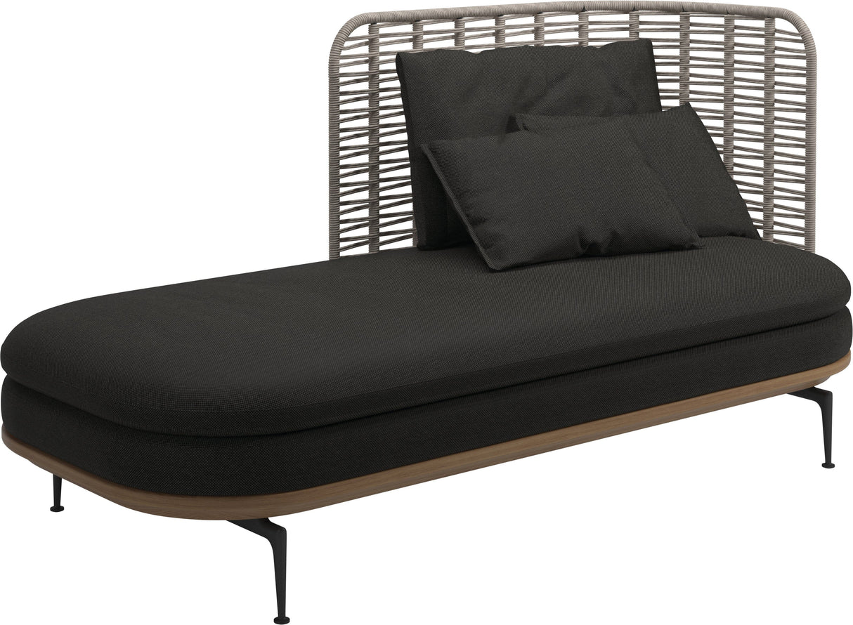 Gloster Mistral Méridienne Droite Haut dossier Grade D (ST) Ravel Sable 0120