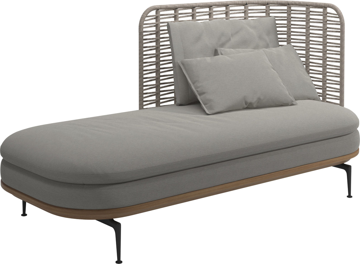 Gloster Mistral Méridienne Droite Haut dossier Grade D (ST) Tuck Malt 0122