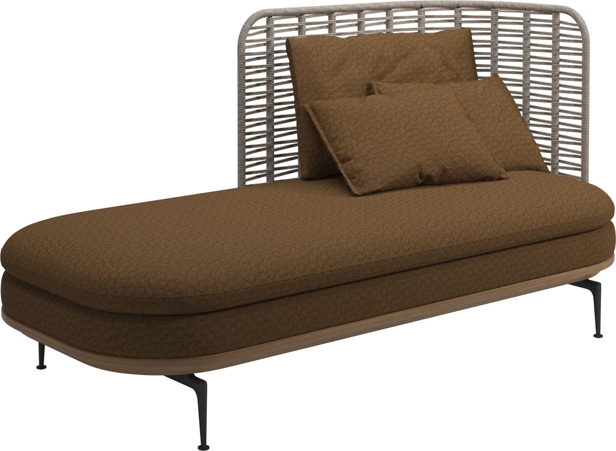 Gloster Mistral Méridienne Droite Haut dossier Grade D (ST) Wave Russet 0127