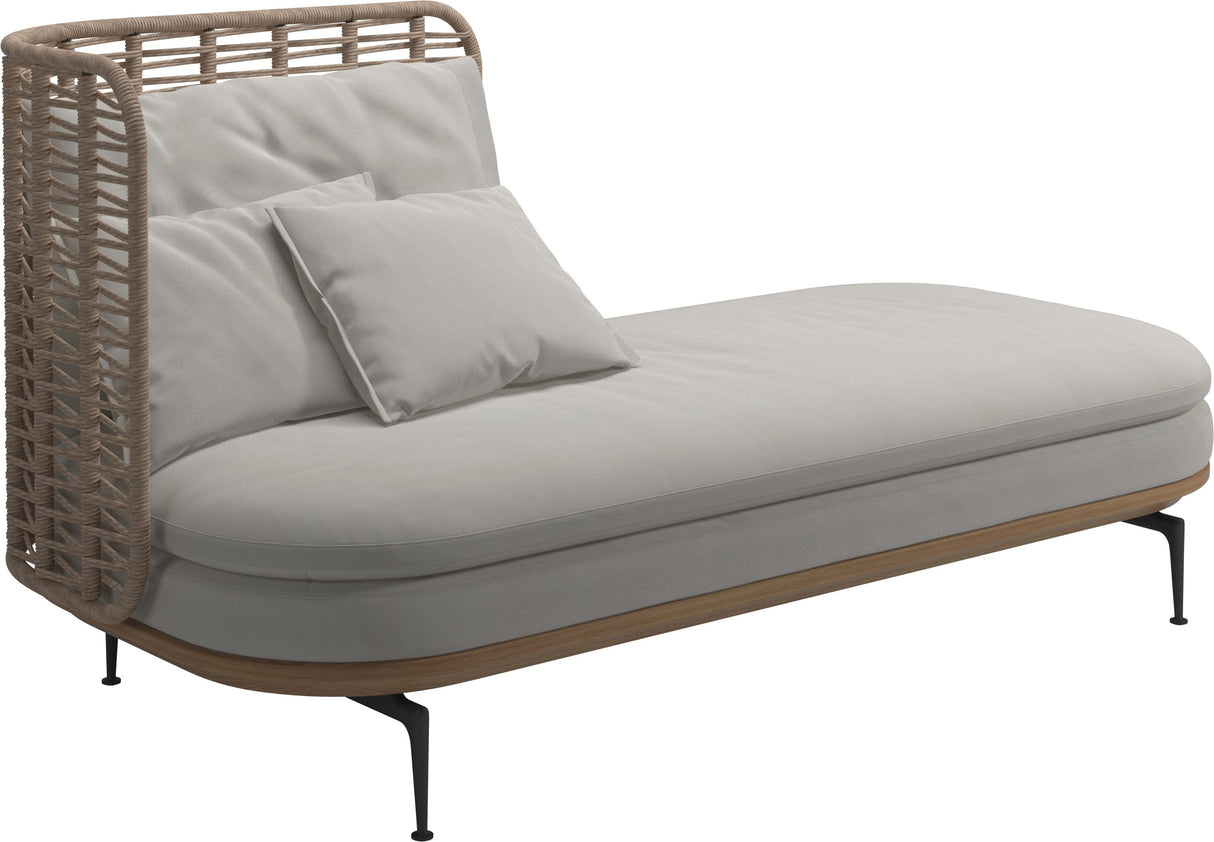 Gloster Mistral Méridienne Gauche Haut dossier Grade B (WR) Blend Linen 0146