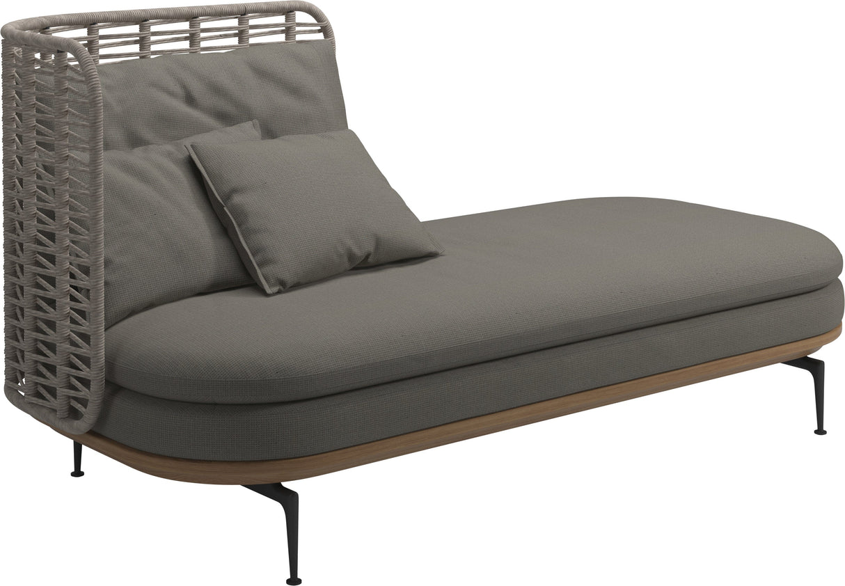 Gloster Mistral Méridienne Gauche Haut dossier Grade C (OP) Loom 3 Castlerock 0205