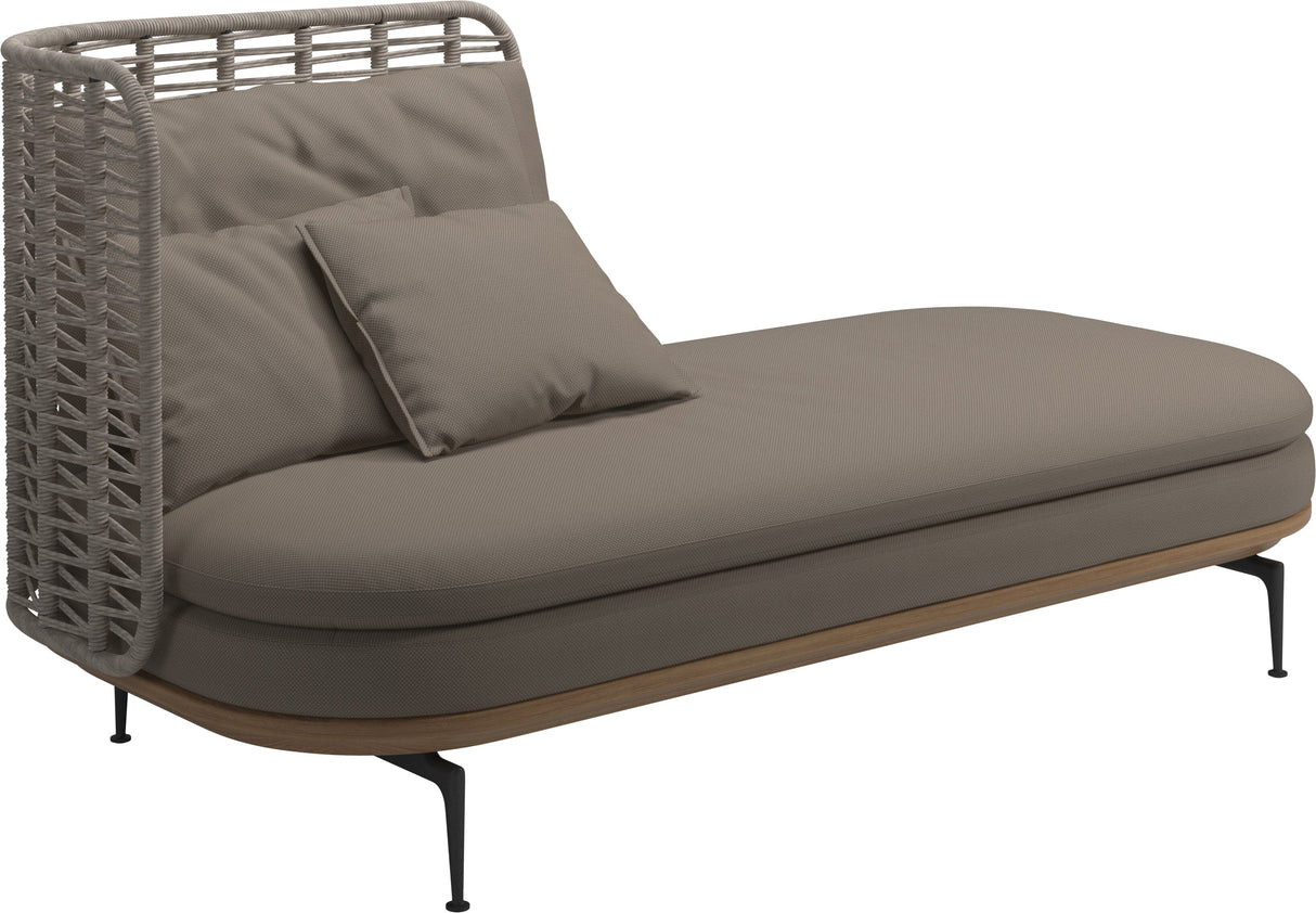 Gloster Mistral Méridienne Gauche Haut dossier Grade D (ST) Ravel Dune 0118