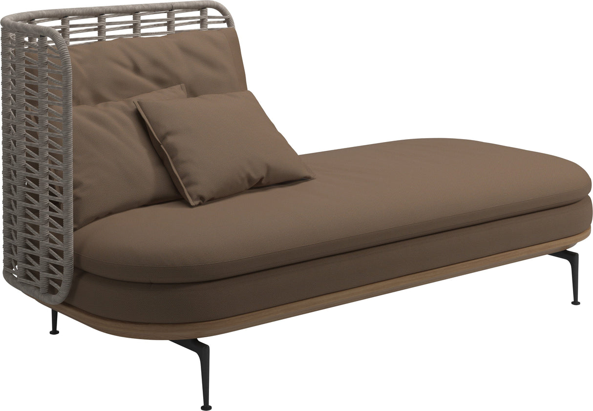 Gloster Mistral Méridienne Gauche Haut dossier Grade D (ST) Ravel Ginger 0119