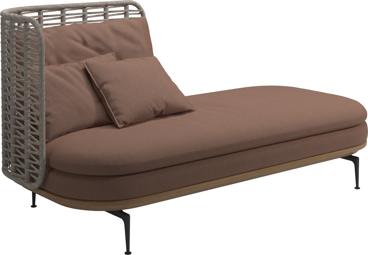 Gloster Mistral Méridienne Gauche Haut dossier Grade D (ST) Tuck Cider 0121