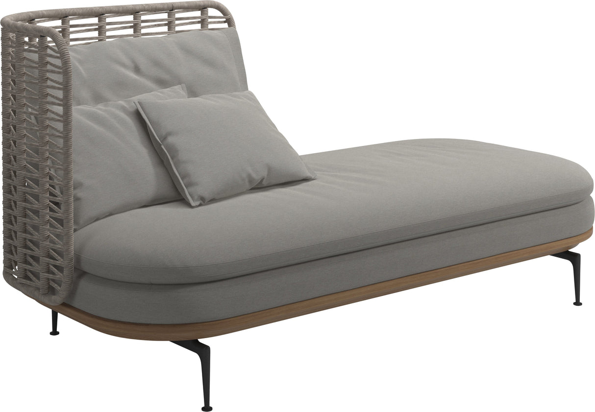 Gloster Mistral Méridienne Gauche Haut dossier Grade D (ST) Tuck Malt 0122