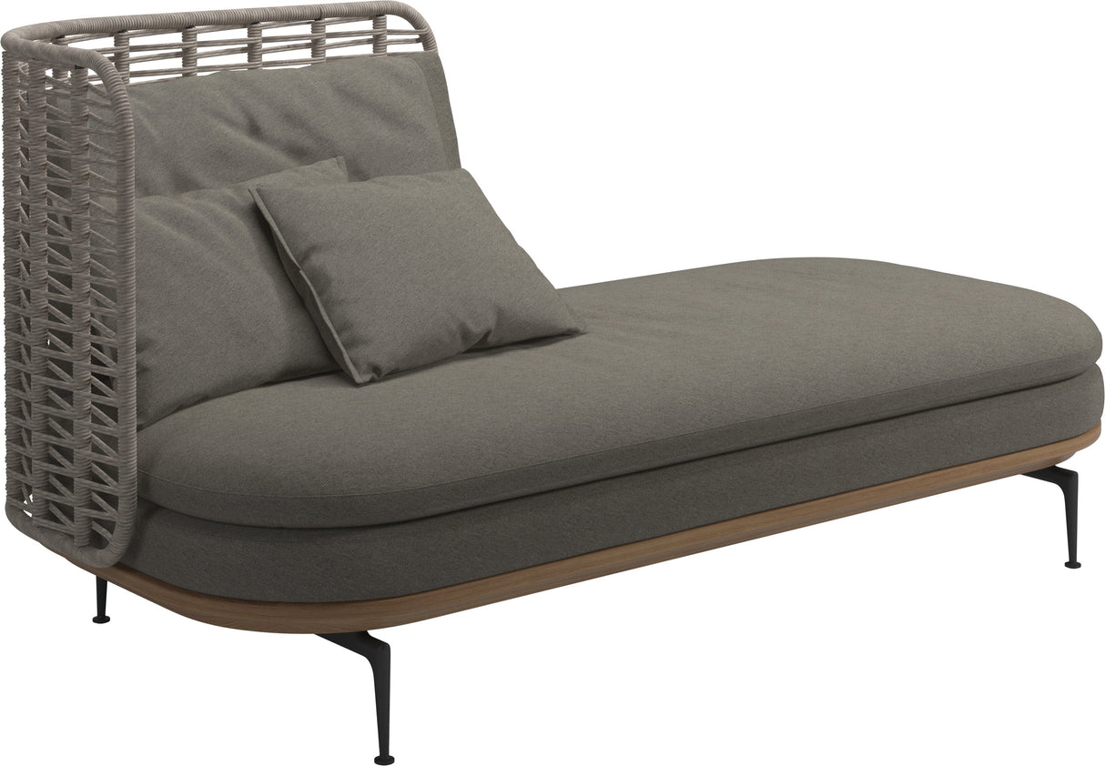 Gloster Mistral Méridienne Gauche Haut dossier Grade D (ST) Tuck Truflfle 0124