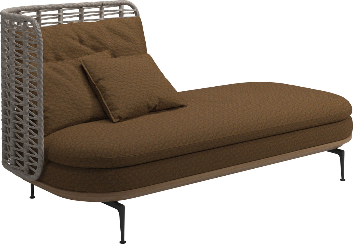 Gloster Mistral Méridienne Gauche Haut dossier Grade D (ST) Wave Russet 0127