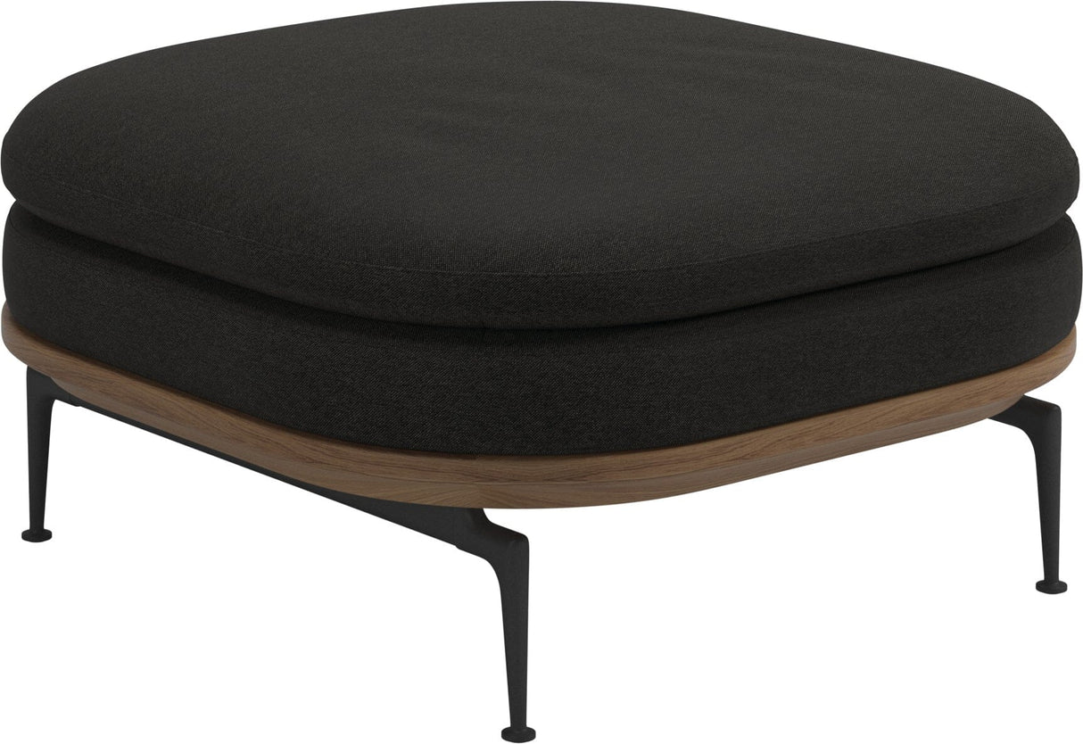 Gloster Mistral Repose-pieds Ottoman Grade D (ST) Tuck Sable 0123